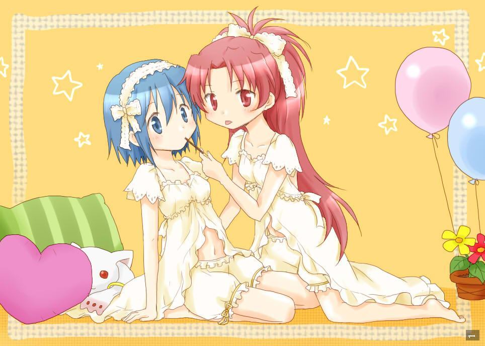 さやかとキスしたい杏子 第1话 第1页