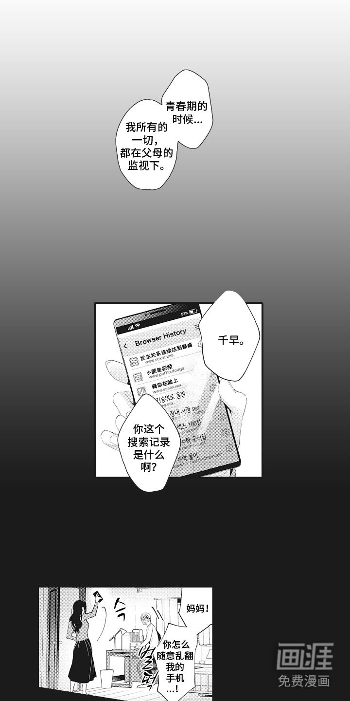 被窥见的手帐 第10话 第1页